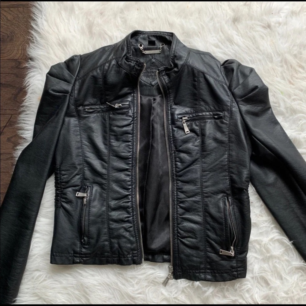 leather jacket